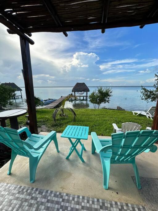 Ferienwohnung Luigi'S Glamping Bacalar Exterior foto